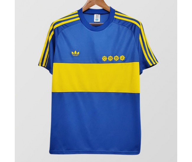 Boca Juniors 1981-1982 Home Retro Jersey