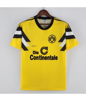 Borussia Dortmund 1988-1989 Cup Final Home Retro Jersey