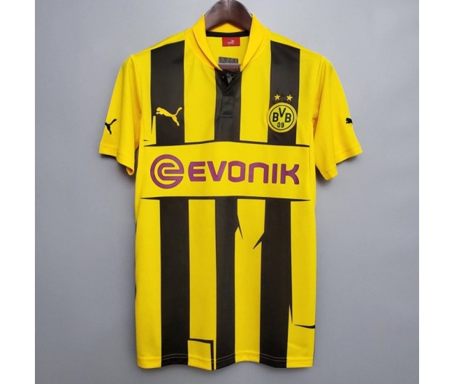 Borussia Dortmund 2012-2013 Home Retro Jersey