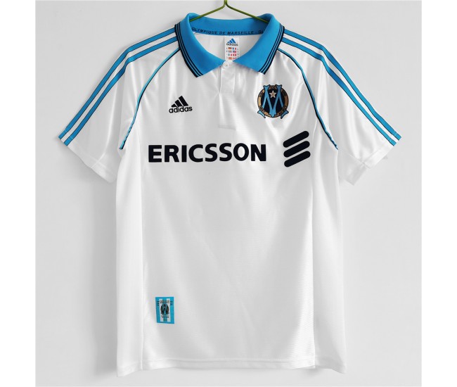 Olympique Marseille 1998-1999 Home Retro Jersey