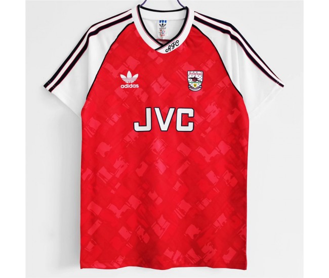 Arsenal FC 1990-1992 Home Retro Jersey