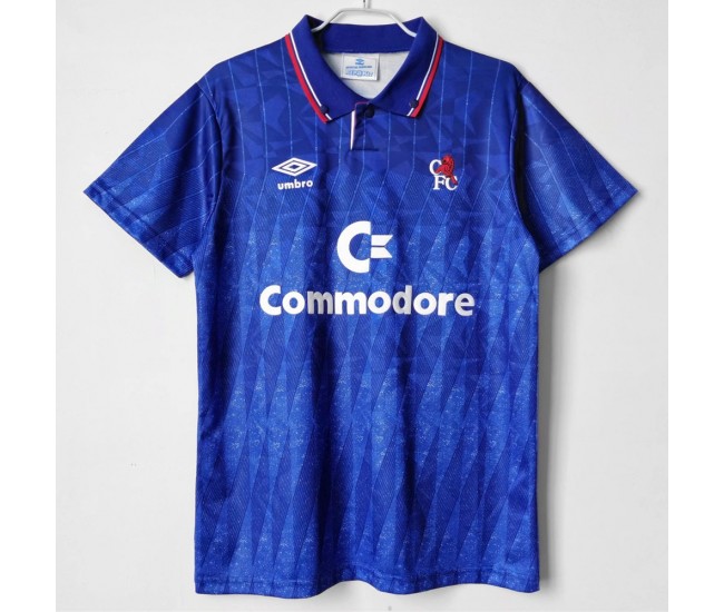 Chelsea FC 1989-1991 Home Retro Jersey