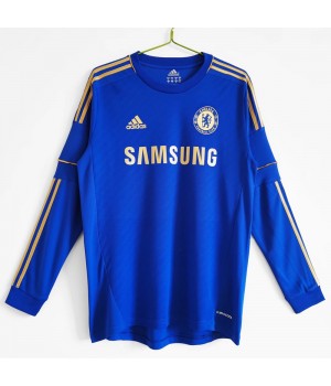 Chelsea FC 2012-2013 Long Sleeve Home Retro Jersey