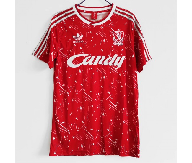 Liverpool FC 1989-1991 Home Retro Jersey