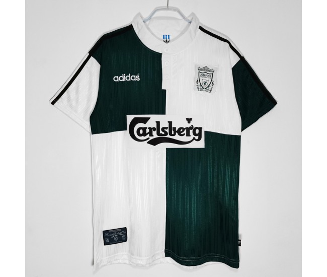 Liverpool FC 1995-1996 Away Retro Jersey