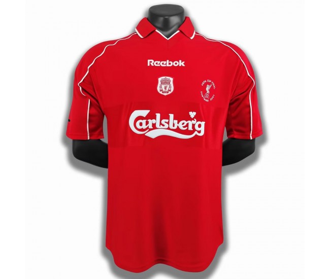 Liverpool FC 2000-2001 Home Retro Jersey