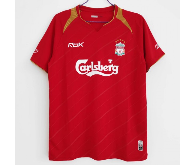 Liverpool FC 2005-2006 Home Retro Jersey