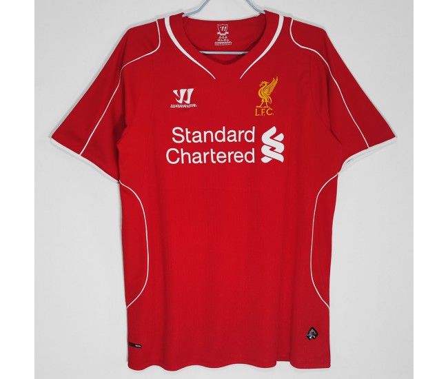 Liverpool FC 2014-2015 Home Retro Jersey