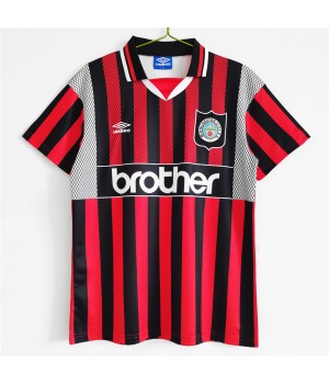 Manchester City FC 1994-1996 Away Retro Jersey