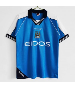 Manchester City FC 1999-2001 Home Retro Jersey