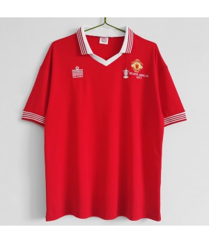 Manchester United FC 1977 Home Retro Jersey