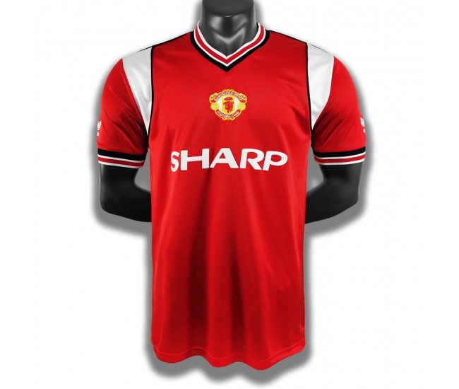 Manchester United FC 1985 Home Retro Jersey