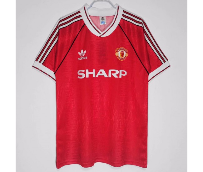 Manchester United FC 1991 Home Retro Jersey