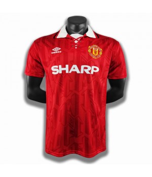 Manchester United FC 1992-1993 Home Retro Jersey