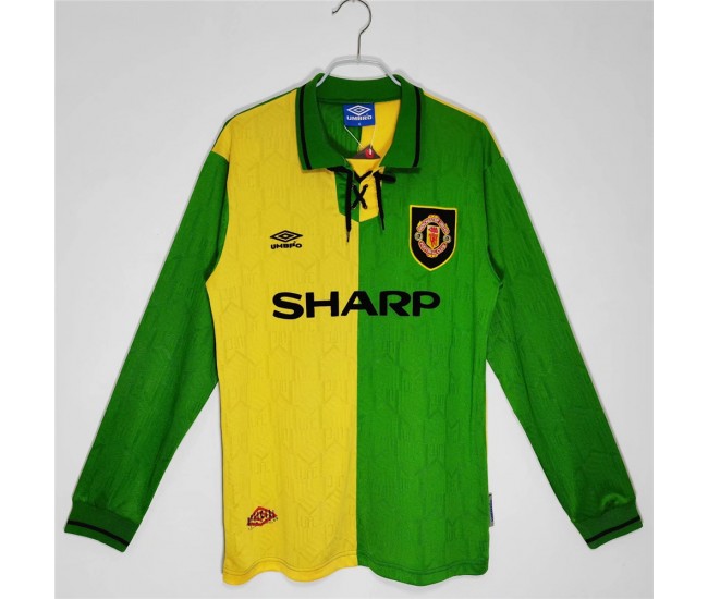 Manchester United FC 1992-1993 Long Sleeve Third Retro Jersey