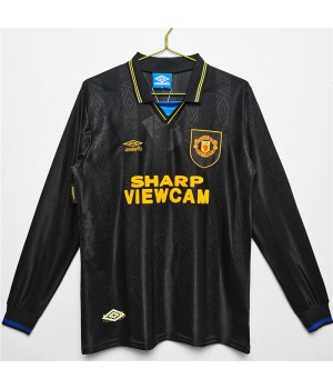 Manchester United FC 1993-1994 Long Sleeve Away Retro Jersey