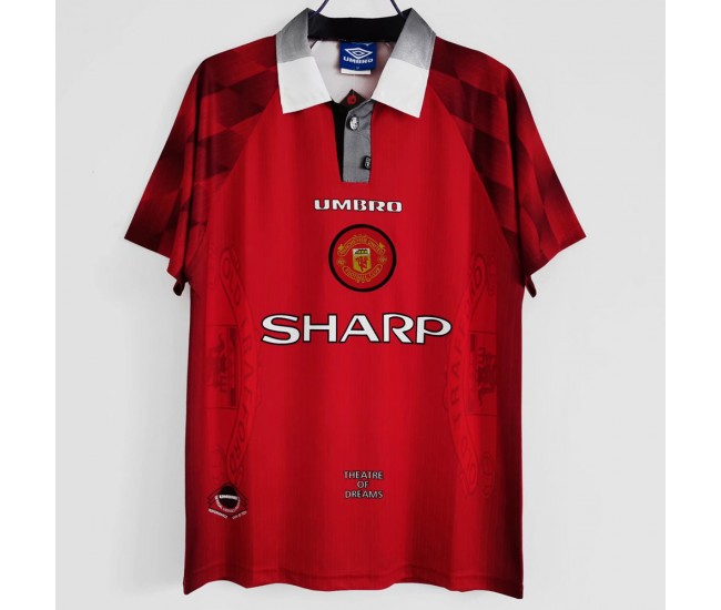 Manchester United FC 1996-1997 Home Retro Jersey