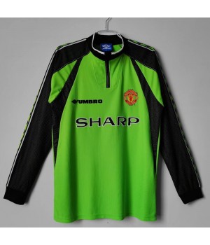 Manchester United FC 1998-1999 Long Sleeve Goalkeeper Retro Jersey