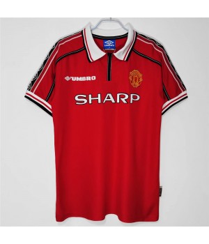 Manchester United FC 1998-1999 Home Retro Jersey