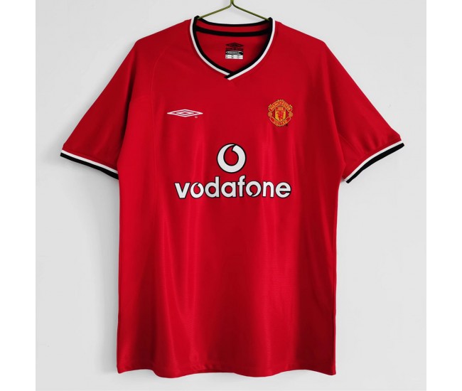 Manchester United FC 2000-2001 Home Retro Jersey