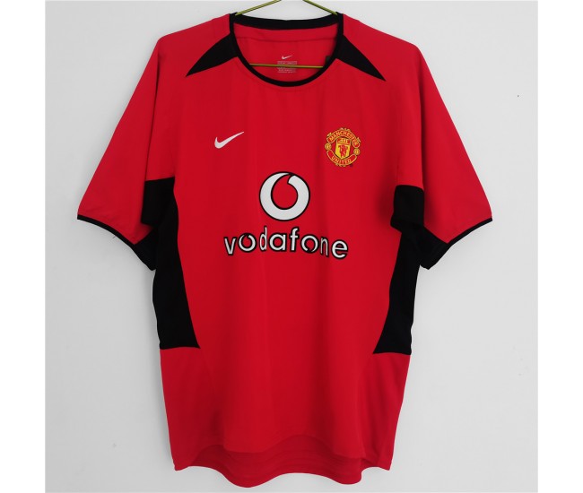 Manchester United FC 2002-2003 Home Retro Jersey