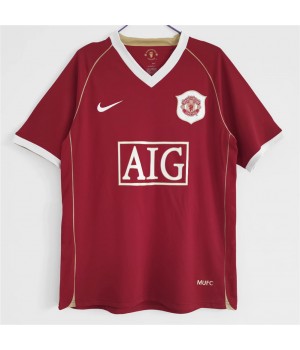 Manchester United FC 2006-2007 Home Retro Jersey