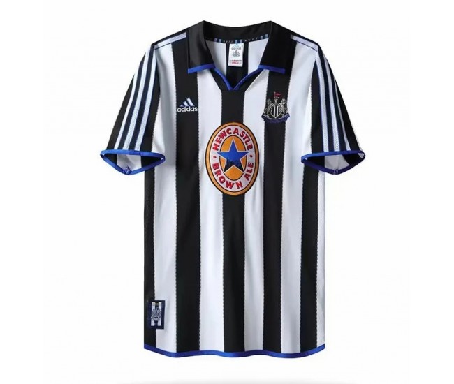 Newcastle United FC 1999 Home Retro Jersey