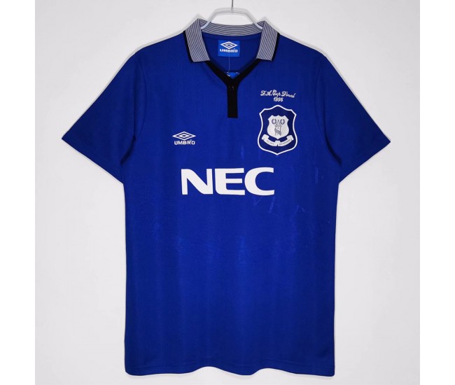 Everton FC 1995 Home Retro Jersey