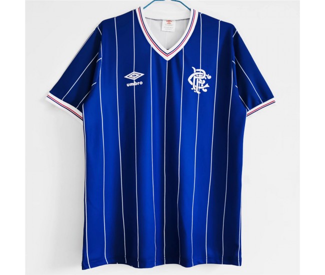 Rangers FC 1982-1983 Home Retro Jersey