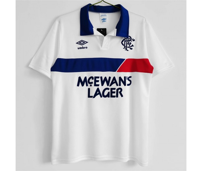 Rangers FC 1986-1987 Away Retro Jersey