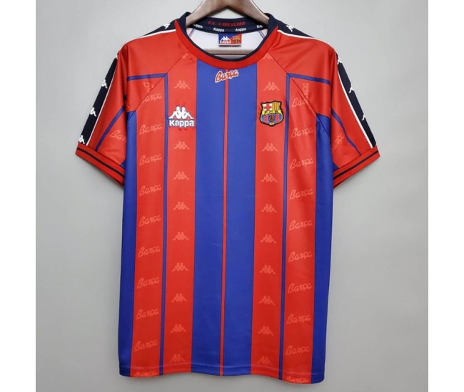 Barcelona 1997-1998 Home Retro Jersey