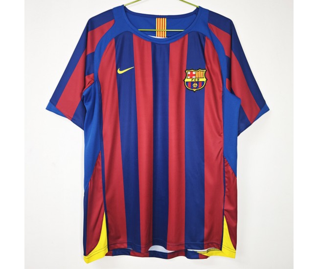 Barcelona 2005-2006 Home Retro Jersey