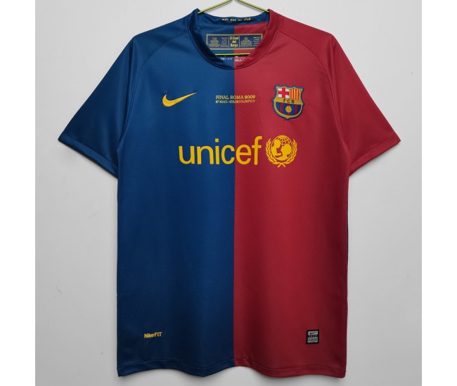 Barcelona 2008-2009 Home Retro Jersey