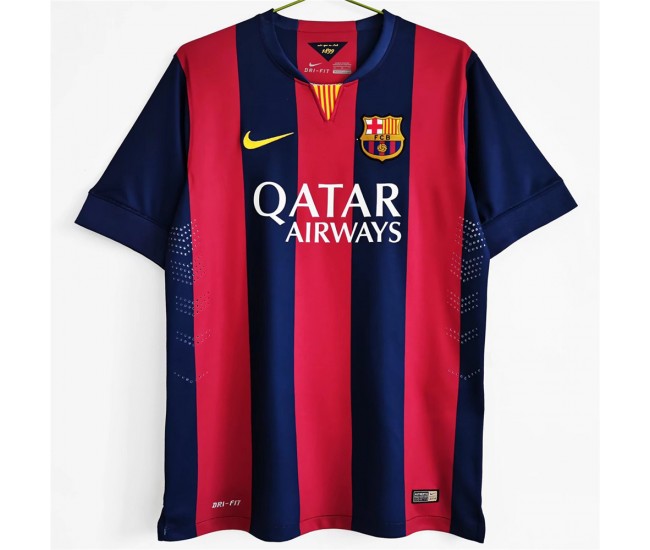 Barcelona 2014-2015 Home Retro Jersey