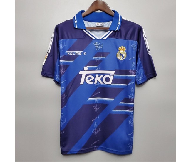 Real Madrid 1994-1996 Away Retro Jersey