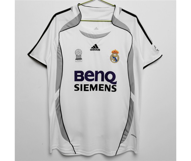 Real Madrid 2006-2007 Home Retro Jersey