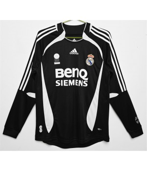 Real Madrid 2006-2007 Long Sleeve Third Retro Jersey