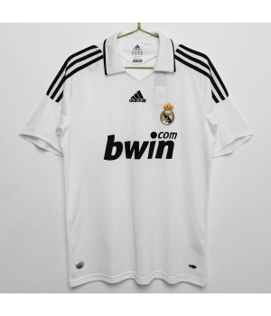 Real Madrid 2008-2009 Home Retro Jersey