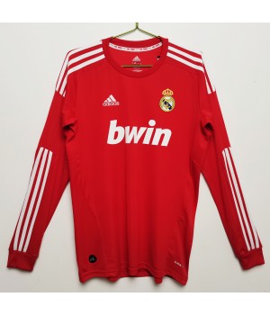 Real Madrid 2011-2012 Long Sleeve Third Retro Jersey