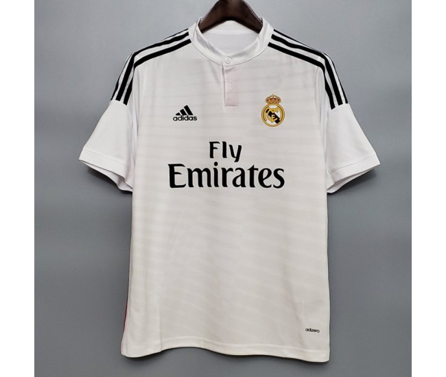 Real Madrid 2014-2015 Home Retro Jersey