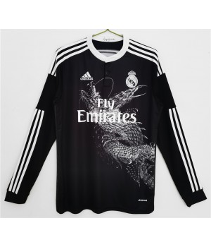 Real Madrid 2014-2015 Long Sleeve Third Retro Jersey