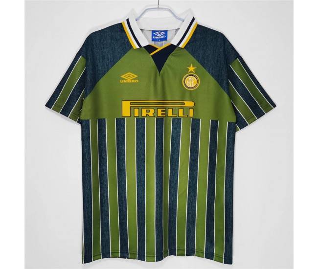 Inter Milan 1995-1996 Away Retro Jersey