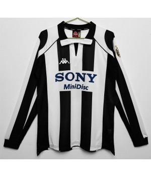 Juventus 1997-1998 Long Sleeve Home Retro Jersey