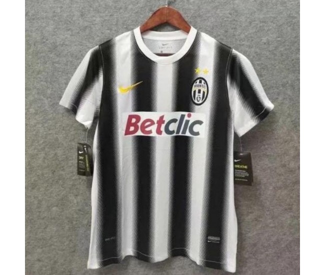 Juventus 2011-2012 Home Retro Jersey