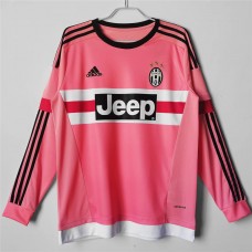 Juventus 2015-2016 Long Sleeve Away Retro Jersey