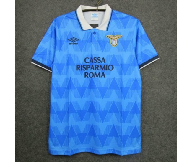 Lazio 1989-1990 Home Retro Jersey