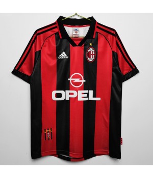 AC Milan 1998-1999 Home Retro Jersey