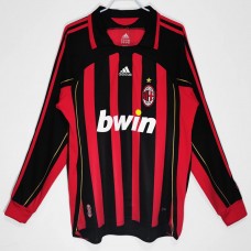 AC Milan 2006-2007 Long Sleeve Home Retro Jersey