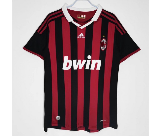 AC Milan 2009-2010 Home Retro Jersey