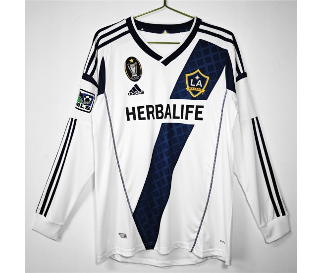 LA Galaxy 2012 Long Sleeve Home Retro Jersey